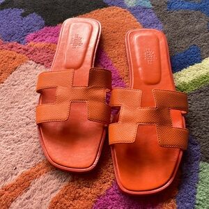 Hermes Oran Sandals
